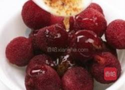 红酒桂花杨梅的做法图解3