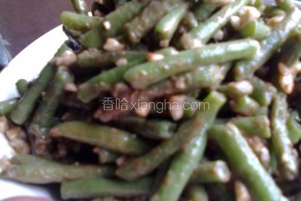 芝麻酱拌豆角