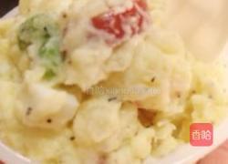 土豆沙拉小清新的做法图解8