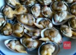 葱油蛤蜊的做法图解2