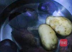 紫土豆的做法图解2