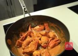 咖喱皇炒蟹的做法图解4