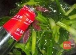 腊肠炒芥蓝的做法图解6
