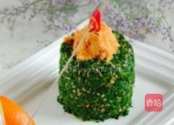 马兰头拌香肝的做法图解2
