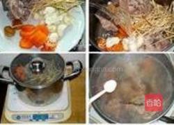 胡萝卜猪骨汤的做法图解1