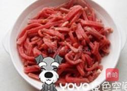 京酱肉丝的做法图解2