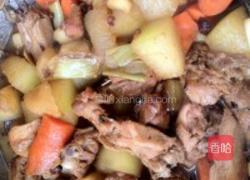 冬瓜胡萝卜焖鸭腿的做法图解8