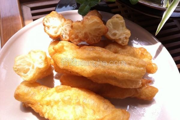 酵母版油条