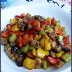 什锦炒鸡丁的做法[图]