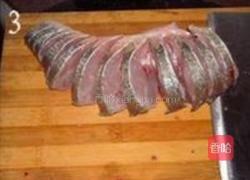 清蒸开屏鲈鱼的做法图解3