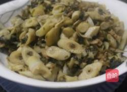 酸菜小竹笋的做法图解1