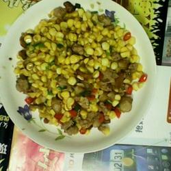 玉米炒肉的做法[图]