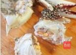 葱姜小梭蟹的做法图解2