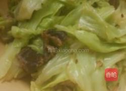 酱油肉炒包菜的做法图解4