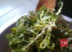 荠菜豆腐羮的做法图解1