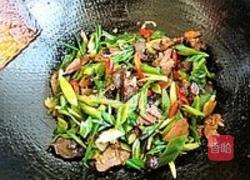 青蒜腊肉的做法图解11