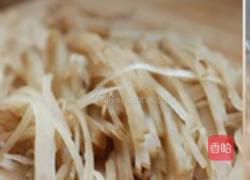 肉丝炒咸菜的做法图解1