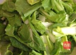 虾皮清炒小白菜的做法图解3