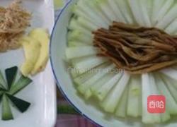黄花菜炒冬瓜的做法图解6