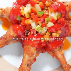 酸甜棒棒鸡的做法[图]