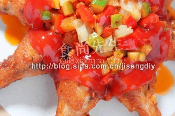酸甜棒棒鸡