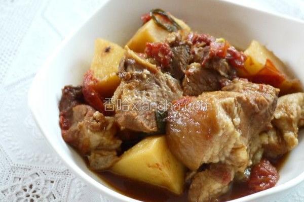番茄土豆燉肉