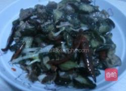 鸡胗炒黄瓜钱的做法图解5