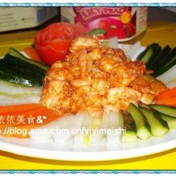 酸甜开胃芙蓉虾仁的做法[图]
