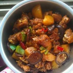 香菇土豆炖鸡块的做法[图]
