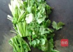 凉拌红罗卜香菜的做法图解2