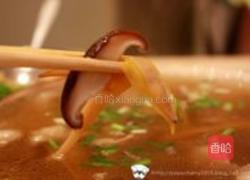 菌菇肉片汤的做法图解3