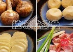 茨菰烧培根的做法图解1