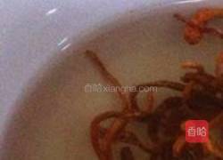 虫草椰子母鸡汤的做法图解2