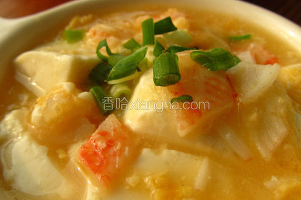 蟹黄豆腐