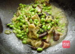毛豆榨菜炒香菇的做法图解8