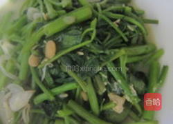 腐乳炒空心菜的做法图解4