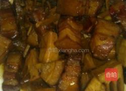 红烧肉闷春笋的做法图解3