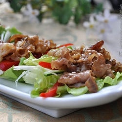 孜然羊肉生菜卷的做法[图]