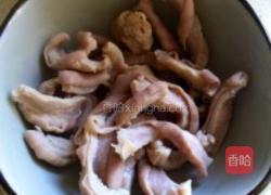 尖椒炒猪肚的做法图解1