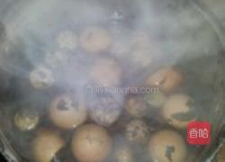 五香茶叶鸡蛋鹌鹑蛋的做法图解5