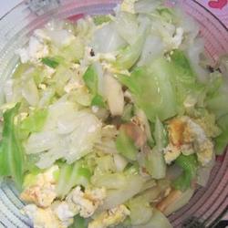 奶油鸡蛋包菜的做法[图]