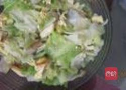 奶油鸡蛋包菜的做法图解5