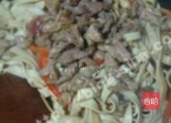 千张炒肉丝的做法图解5