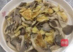 家常菜之平菇炒蛋的做法图解3