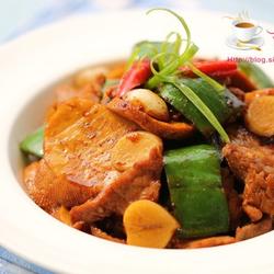 素鸡青椒肉片的做法[图]