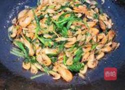 春韭焖河虾的做法图解6