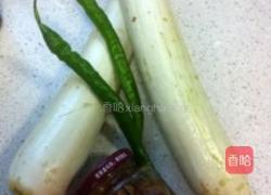 鲜香菜脯丝瓜的做法图解1