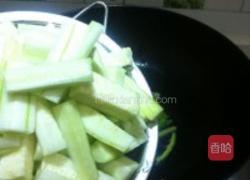 鲜香菜脯丝瓜的做法图解4