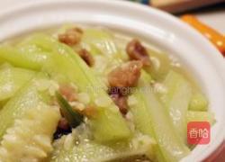 鲜香菜脯丝瓜的做法图解7
