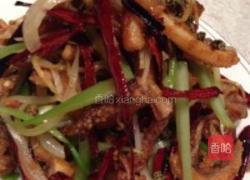 干煸鱿鱼的做法图解4